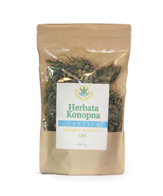 HERBATA KONOPNA CBG 100G